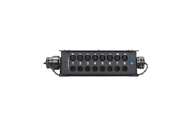 Stagebox audio profesional Klotz TrussLink 8x XLR 3p F||M - 2x RMP 25p F/M8-channel - single ground